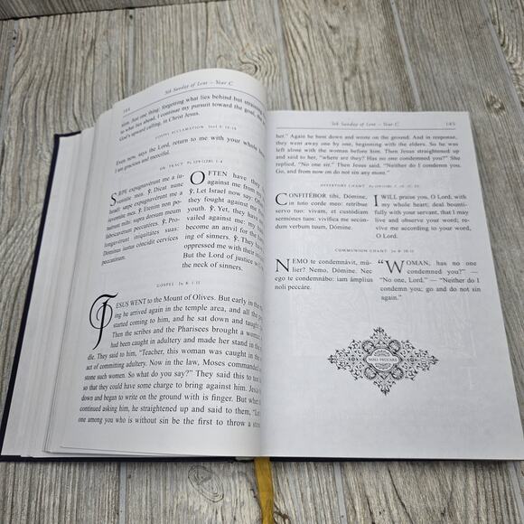 Saint Isaac Jogues Illuminated Missal Lectionary Gradual Sundays Solemnities Har - Picture 6 of 9